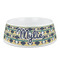 Tribal2 Plastic Dog Bowl - Medium (Personalized)
