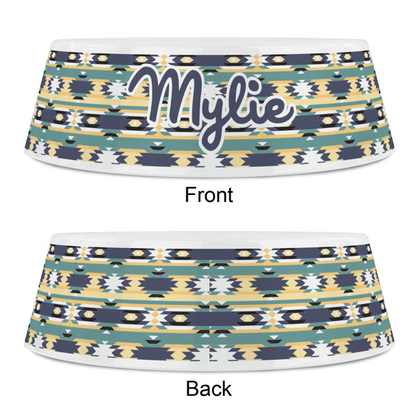 Tribal2 Plastic Pet Bowls - Small - APPROVAL