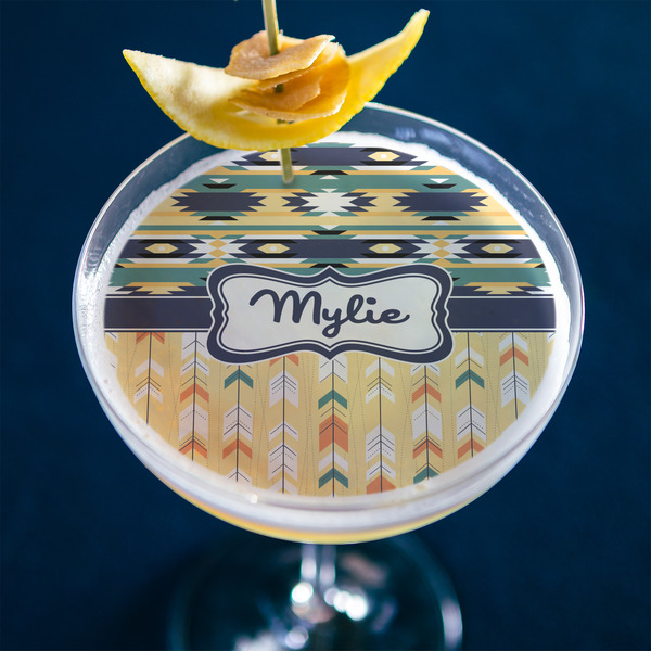 Tribal2 Printed Drink Topper - XLarge - In Context