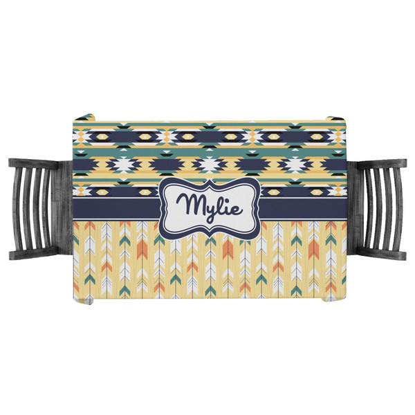 Custom Tribal2 Tablecloth - 58"x58" (Personalized)
