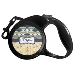Tribal2 Retractable Dog Leash (Personalized)