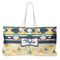 Tribal2 Large Tote Bag with Rope Handles (Personalized)