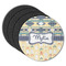 Tribal2 Round Coaster Rubber Back - Main