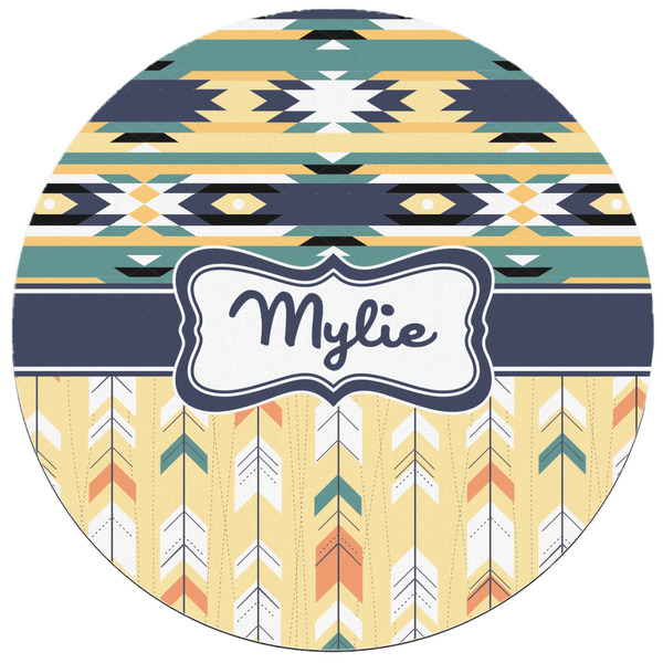 Tribal2 Round Mousepad - APPROVAL