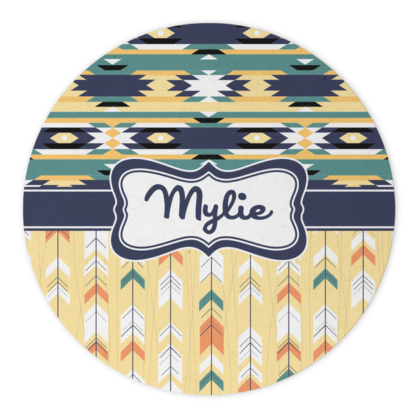 Tribal2 Round Paper Coaster - Approval