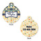Tribal2 Round Pet Tag - Front & Back