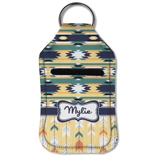 Tribal2 Sanitizer Holder Keychain - Small (Front Flat)