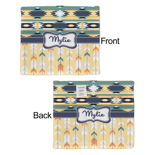 Tribal2 Security Blanket - Front & Back View