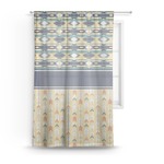 Tribal2 Sheer Curtain (Personalized)