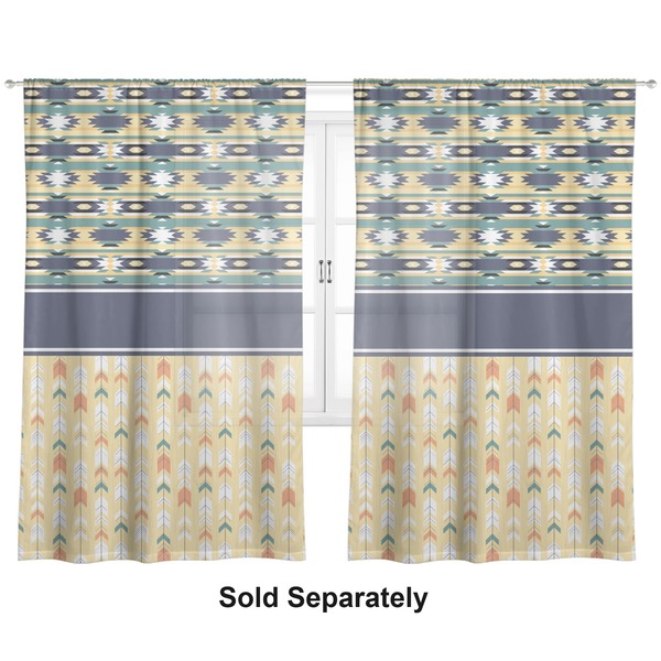 Tribal2 Sheer Curtains