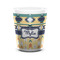 Tribal2 Ceramic Shot Glass - 1.5 oz - White - Set of 4 (Personalized)
