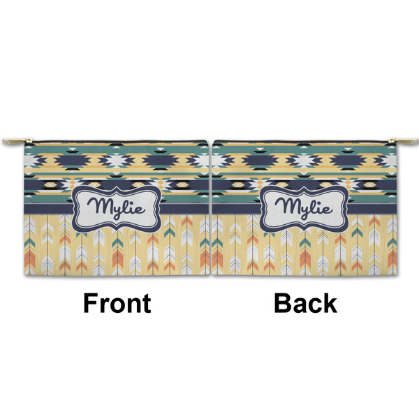 Tribal2 Small Zipper Pouch Approval (Front and Back)