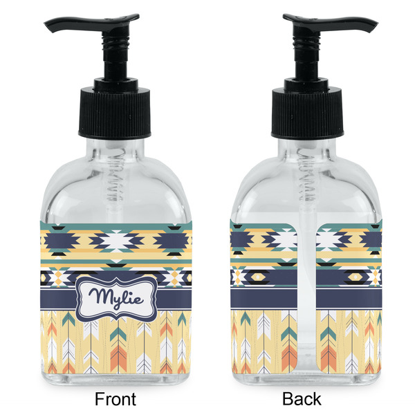 Tribal2 Glass Soap/Lotion Dispenser - Approval