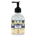 Tribal2 Glass Soap & Lotion Bottle - Single Bottle (Personalized)