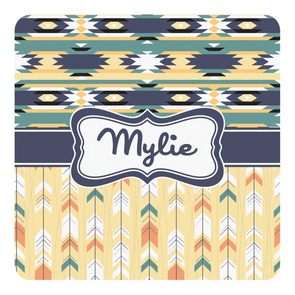 Custom Tribal2 Square Decal (Personalized)