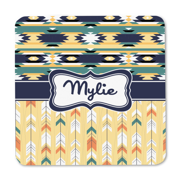 Tribal2 Square Fridge Magnet - FRONT