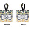 Tribal2 Square Luggage Tag (Front + Back)