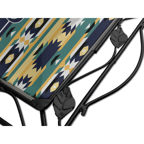 Tribal2 Square Trivet - Detail