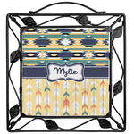Tribal2 Square Trivet (Personalized)