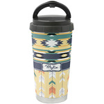 Tribal2 Stainless Steel Coffee Tumbler (Personalized)