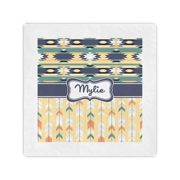 Custom Tribal2 Cocktail Napkins (Personalized)