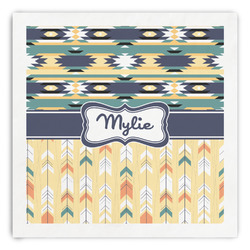 Tribal2 Paper Dinner Napkins (Personalized)
