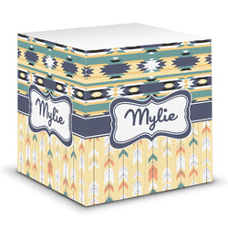 Tribal2 Sticky Note Cube (Personalized)