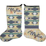 Tribal2 Holiday Stocking - Double-Sided - Neoprene (Personalized)