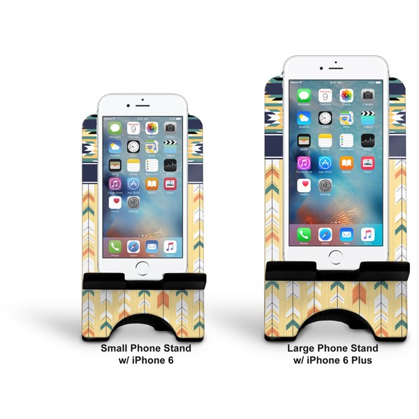 Tribal2 Stylized Phone Stand - Comparison