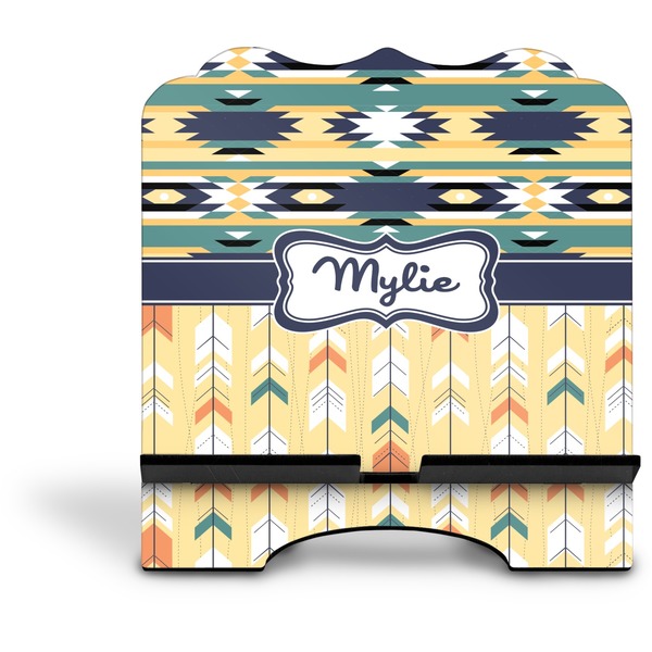 Tribal2 Stylized Tablet Stand - Front without iPad