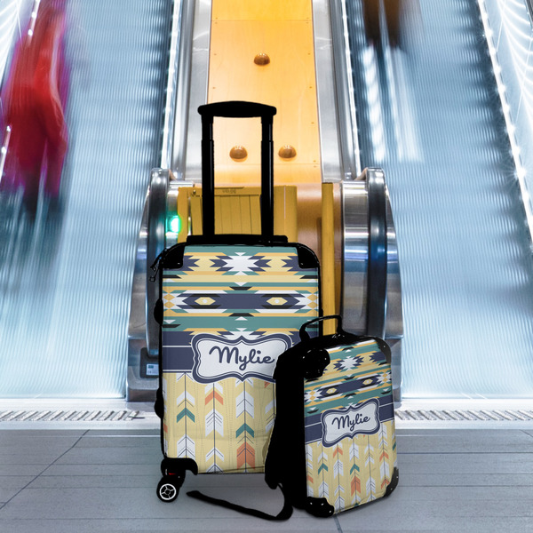 Tribal2 Suitcase Set 4 - IN CONTEXT