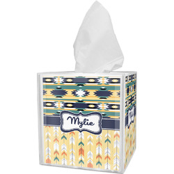 Tribal2 Tissue Box Cover (Personalized)