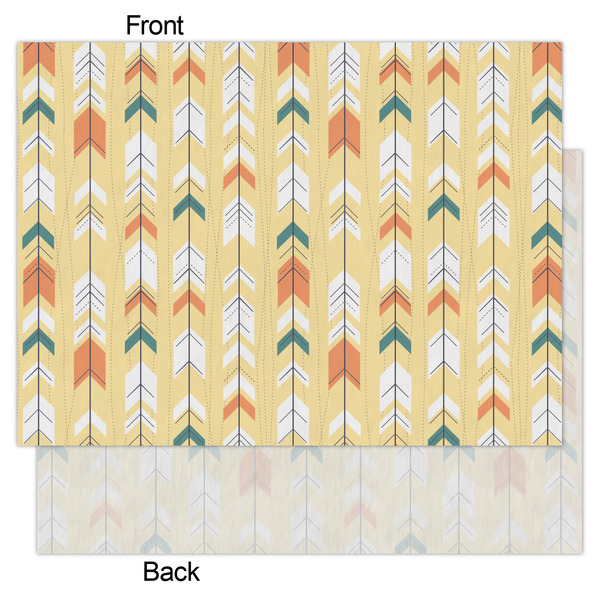 Tribal2 Tissue Paper - Heavyweight - Large - Front & Back