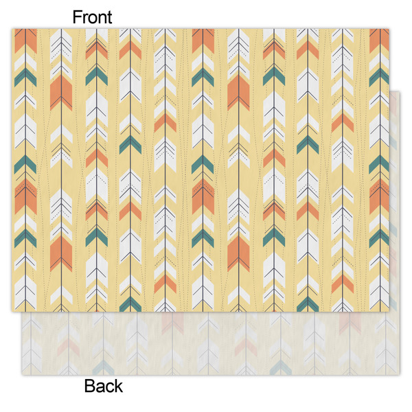 Tribal2 Tissue Paper - Heavyweight - Medium - Front & Back