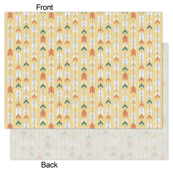 Tribal2 Tissue Paper - Lightweight - Large - Front & Back