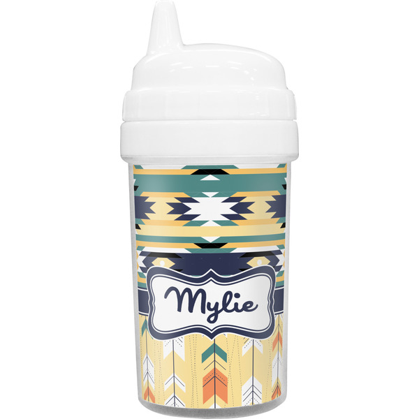 Custom Tribal2 Toddler Sippy Cup (Personalized)