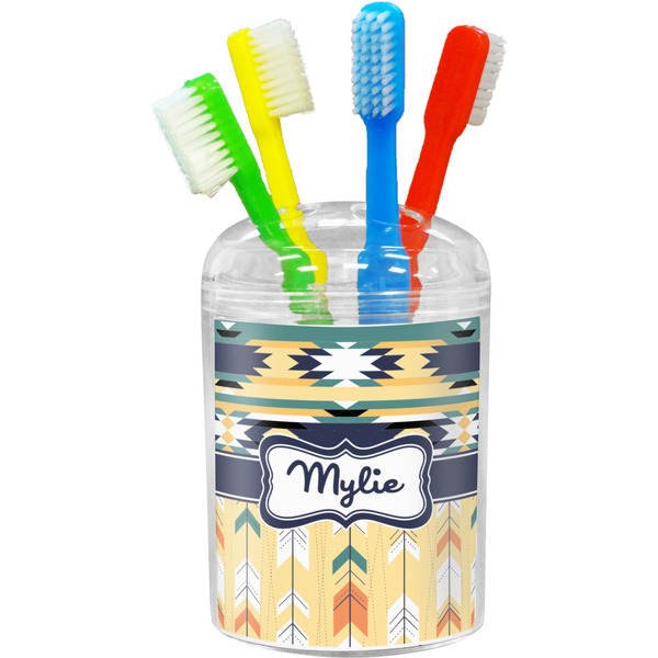 Custom Tribal2 Toothbrush Holder (Personalized)