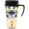Tribal2 Acrylic Travel Mug with Handle (Personalized)