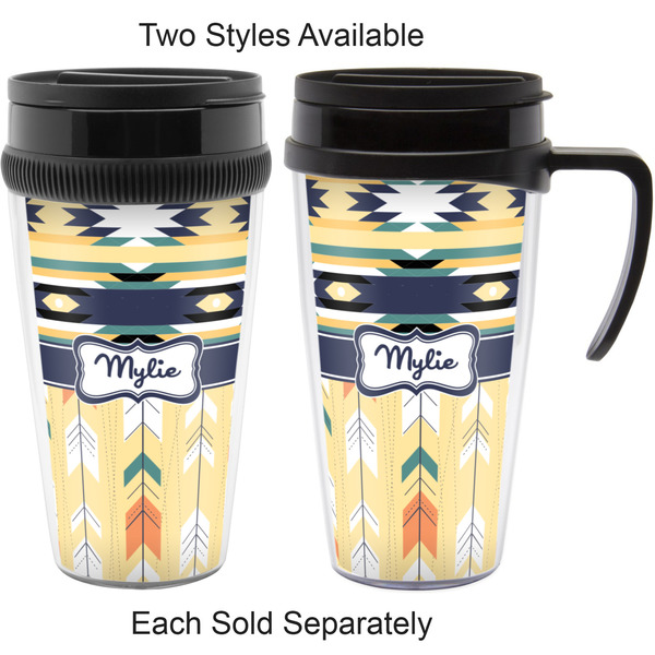 Tribal2 Travel Mugs - with & without Handle