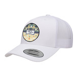 Tribal2 Trucker Hat - White (Personalized)
