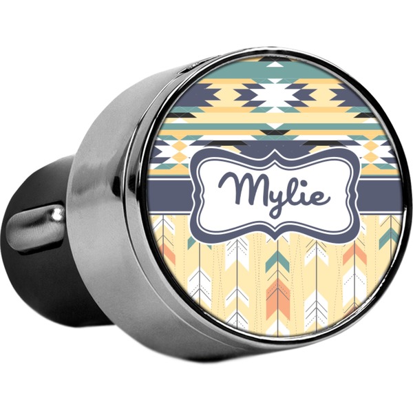 Custom Tribal2 USB Car Charger (Personalized)