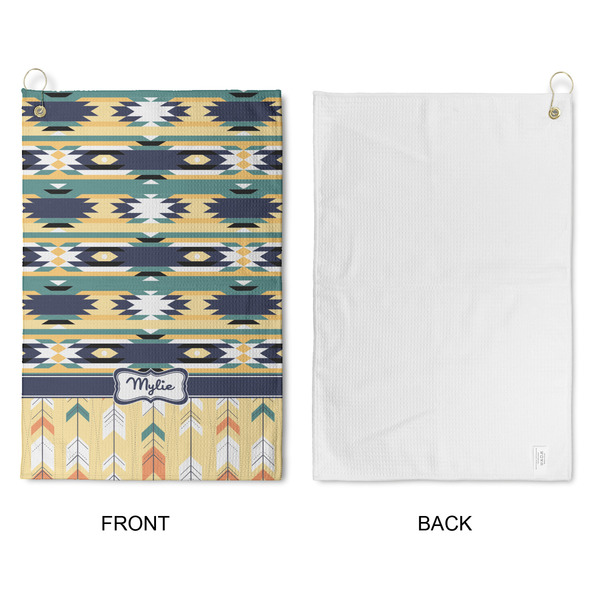 Tribal2 Waffle Weave Golf Towel - Approval