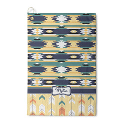 Tribal2 Waffle Weave Golf Towel (Personalized)