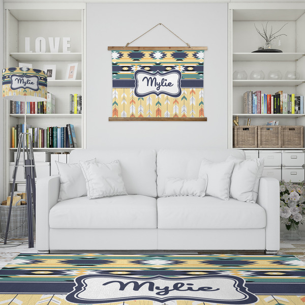 Tribal2 Wall Hanging Tapestry - IN CONTEXT