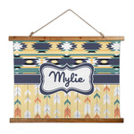 Tribal2 Wall Hanging Tapestry - Wide (Personalized)