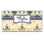 Tribal2 Wall Mounted Coat Rack (Personalized)