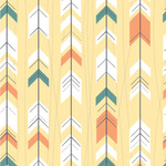 Tribal2 Wallpaper & Surface Covering (Water Activated 24"x 24" Sample)