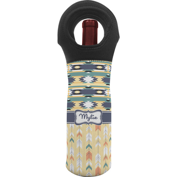 Custom Tribal2 Wine Tote Bag (Personalized)