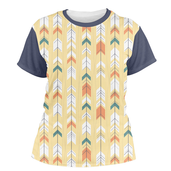 Custom Tribal2 Women's Crew T-Shirt - Small