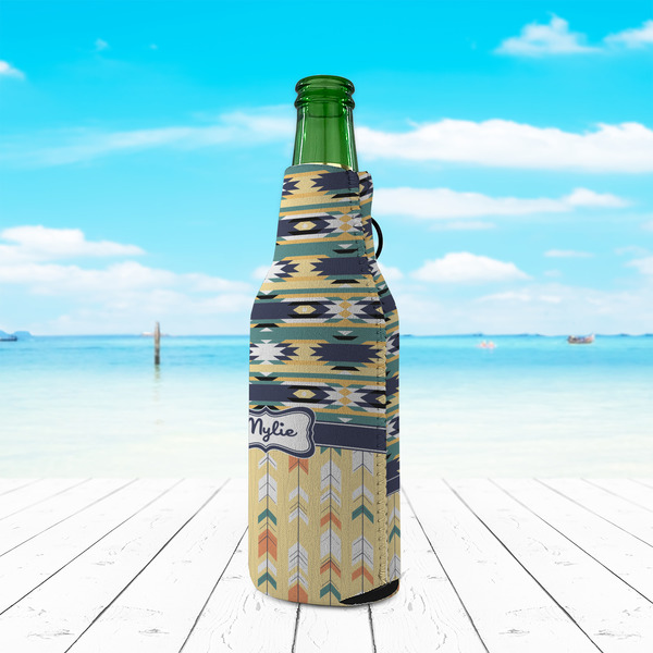 Tribal2 Zipper Bottle Cooler - LIFESTYLE